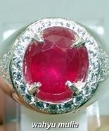 Cincin Permata Merah Delima Harga