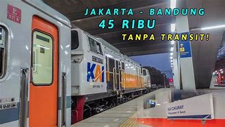 Kereta Api Jakarta Bandung Murah